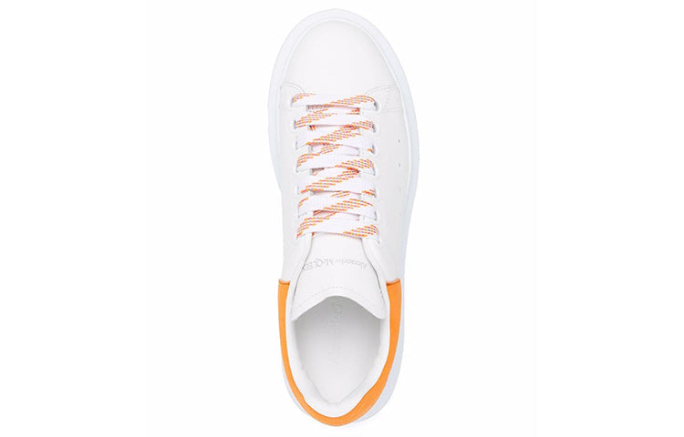 (WMNS) Alexander McQueen Oversized Sneaker 'Orange Suede' 553770WHGP79756