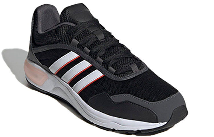 adidas neo 90S Runner 'Black White Red' FW7678