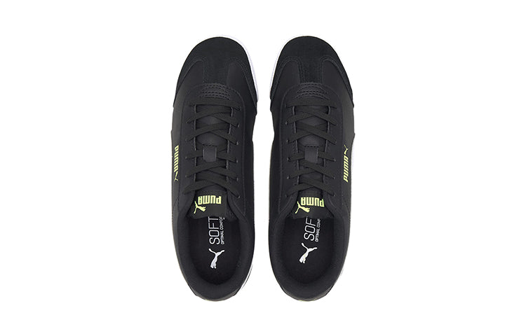 (GS) PUMA Turino Low Top Running Shoes Black/White 372895-05