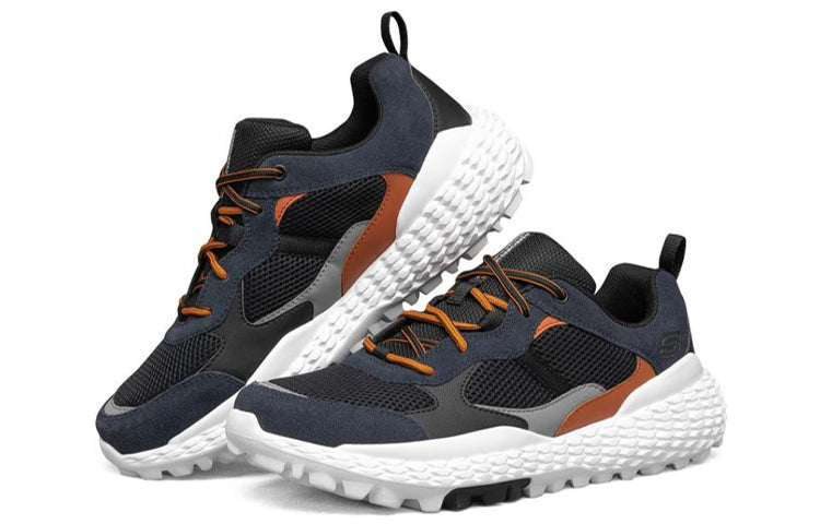 Skechers MonsterRunning Shoes Blue/Black/Orange 232190-NVBK
