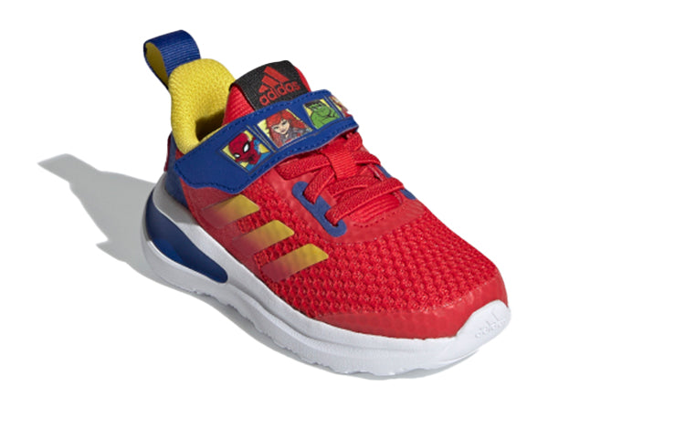 (TD) adidas Spiderman x adidas Fortarun Superhero El I 'Red Blue Yellow' FY1654