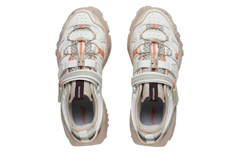 (WMNS) Li-Ning CF Linchuan V2 'White Grey Brown' AGLS226-2