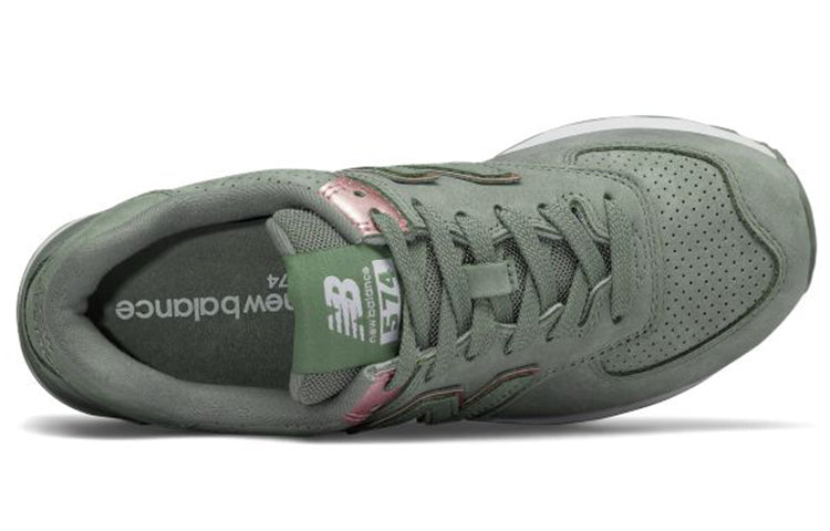 (WMNS) New Balance 574SeriesNubuck Green WL574NBL
