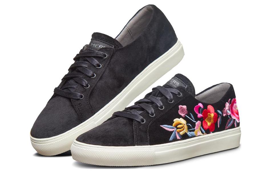 (WMNS) Skechers Vaso 'Black' 49939-BLK