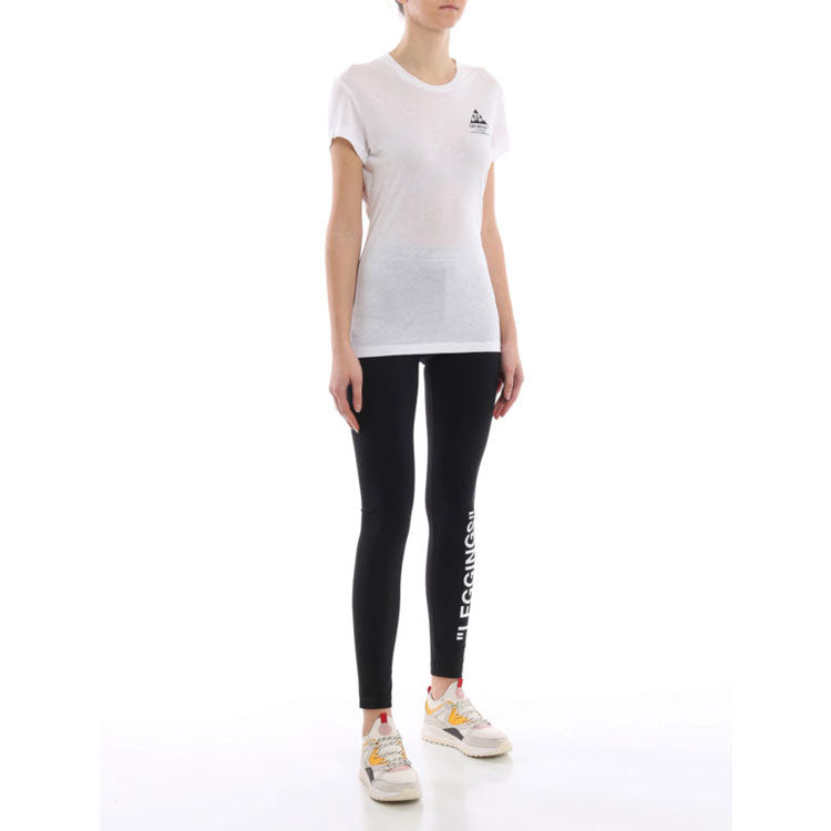 (WMNS) Off-White Virgil Abloh cotton fitted tee White OWAA040R19B980430110