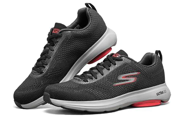 Skechers Go Run Viz Tech Black/Red 54890-BKRD