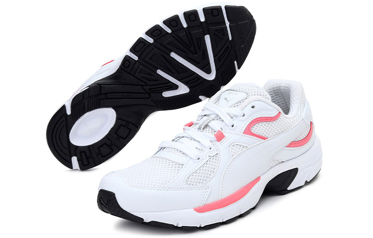 PUMA Axis Plus 90s SoftFoam Trainers White/Pink 370287-21