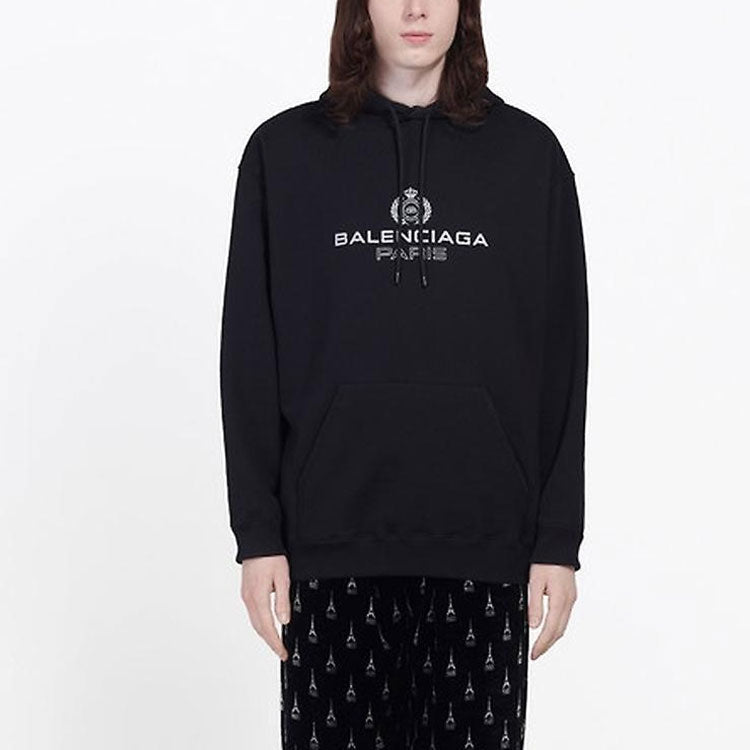 Men's Balenciaga Alphabet Printing Logo Black 570811TGV701000