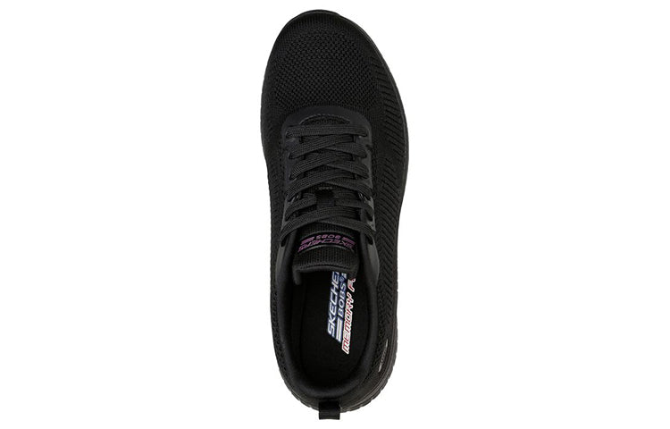 (WMNS) Skechers Bobs Sport Squad Chaos Face Off 'Black' 117209-BBK