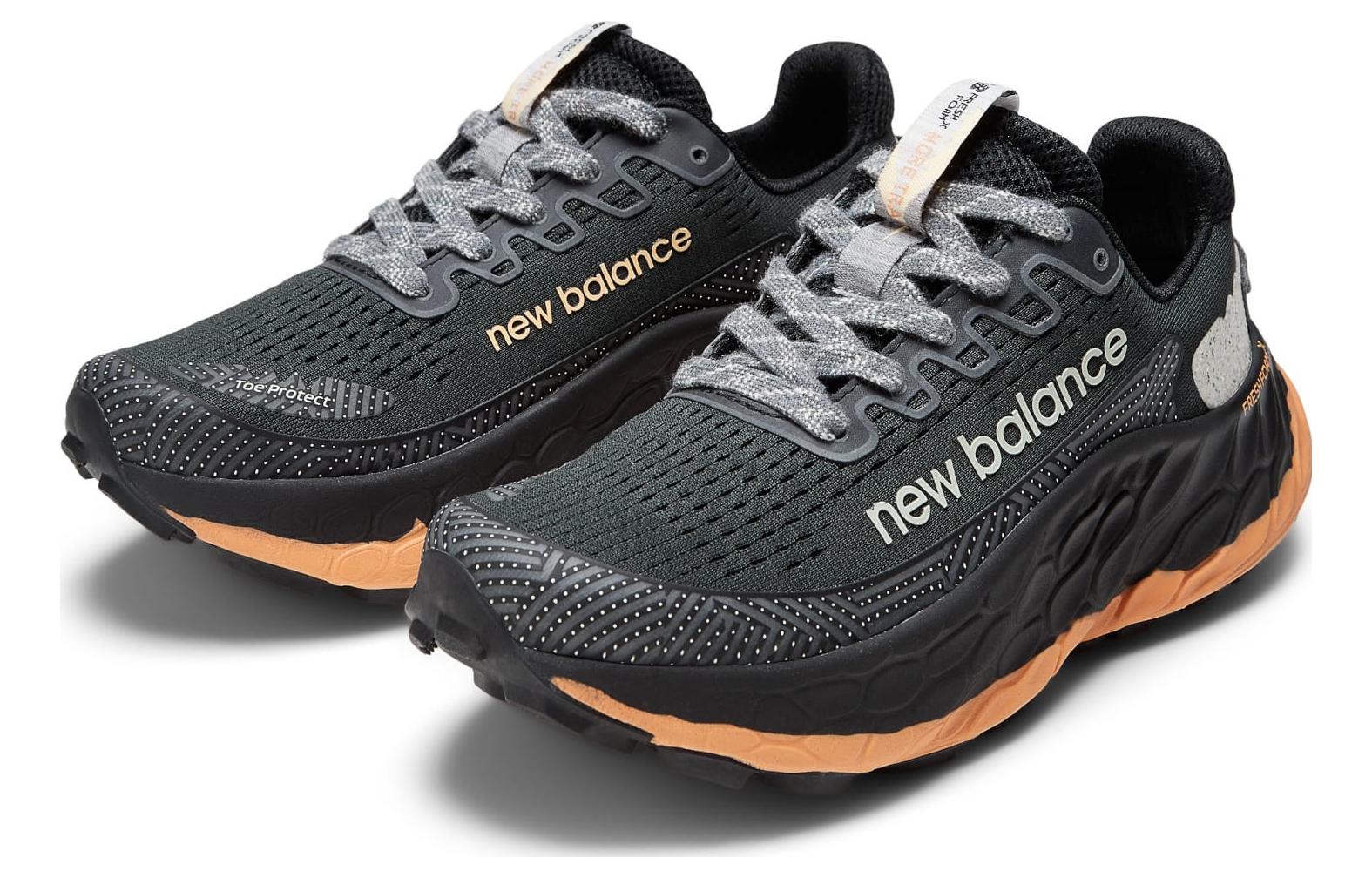 (WMNS) New Balance Fresh Foam X Trail More v3 D Wide 'Black Orange' WTMORCK3