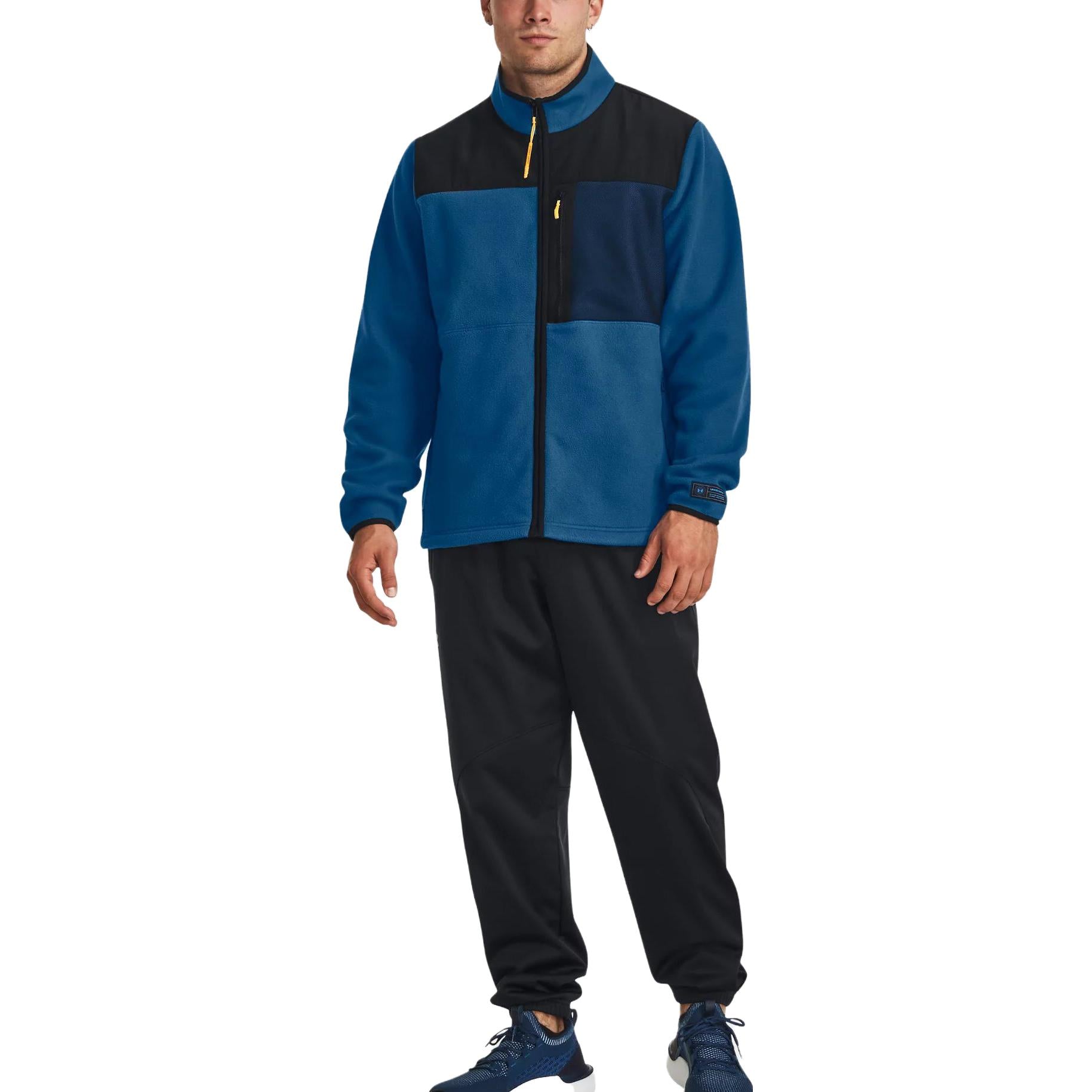 Under Armour Microfleece Maxx Full Zip Jacket 'Blue' 1379916-426