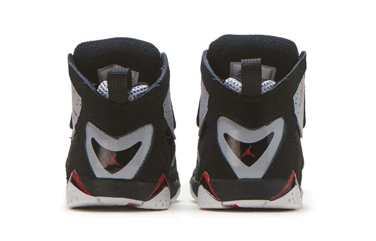 (TD) Air Jordan True Flight 'Black Red Grey' 343797-060