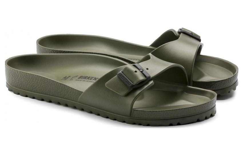 Birkenstock Madrid Essentials EVA Narrow Fit Sandals 'Olive Green' 0128251