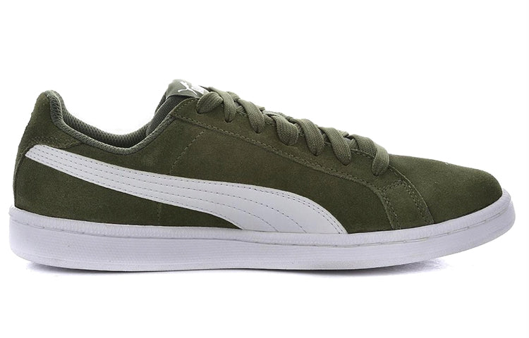 PUMA Smash Suede Low-Top Sneakers Green 361730-21
