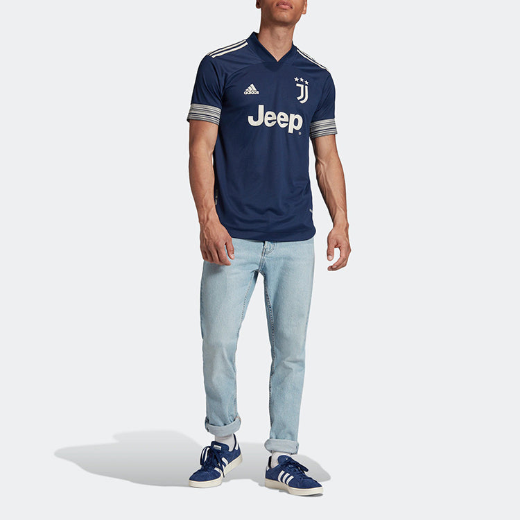 adidas Juventus 20/21 Away Authentic Jersey 'Night Indigo' FN1007
