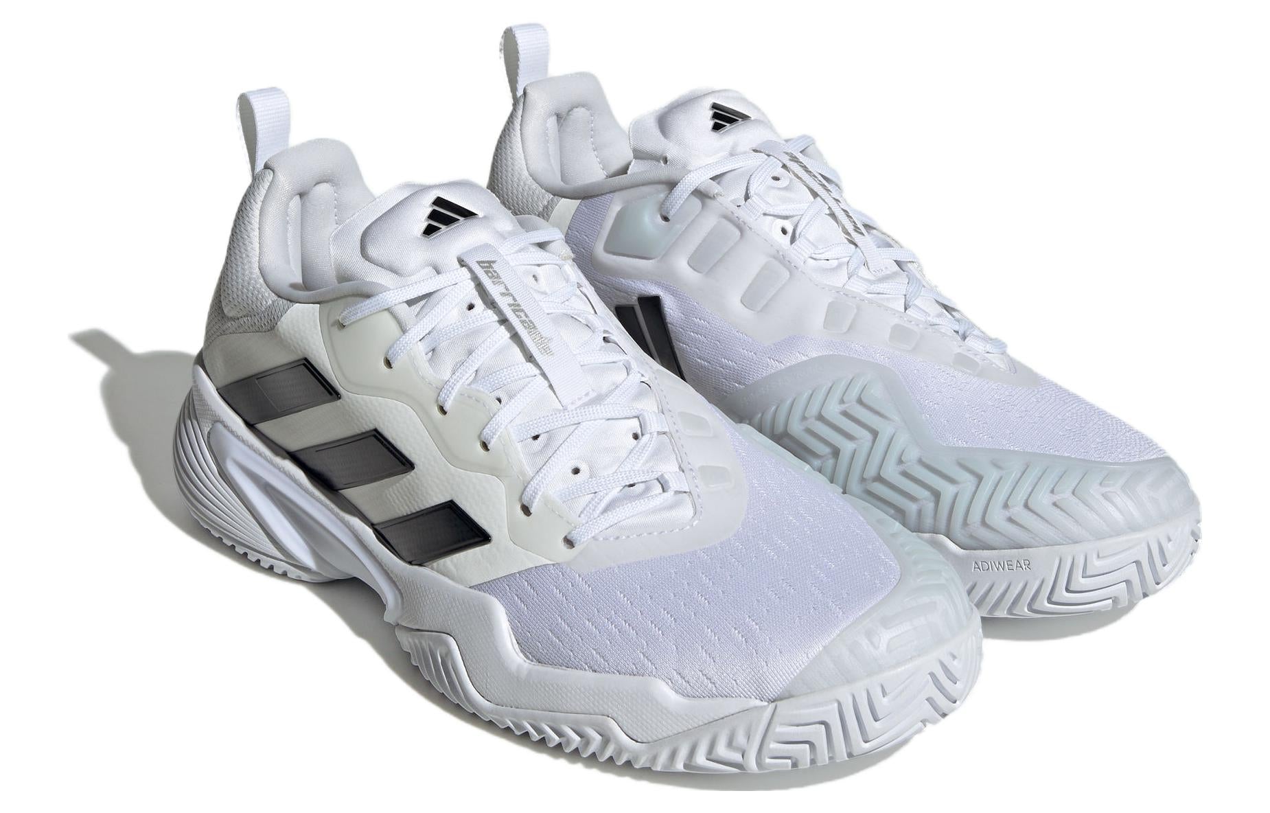 adidas Barricade 'White Black Silver' ID1548