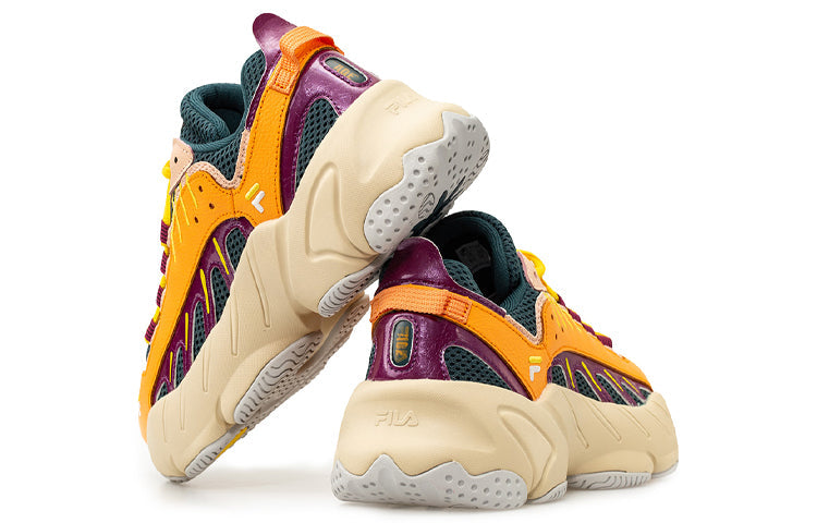 (WMNS) Fila Ade Low-top Yellow/Green/Purple T12W031106FBK