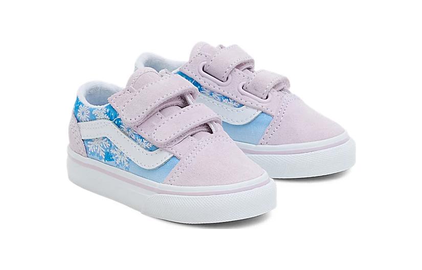 (TD) Vans Old Skool Hook And Loop Shoes 'Purple' VN0A38JNLAE