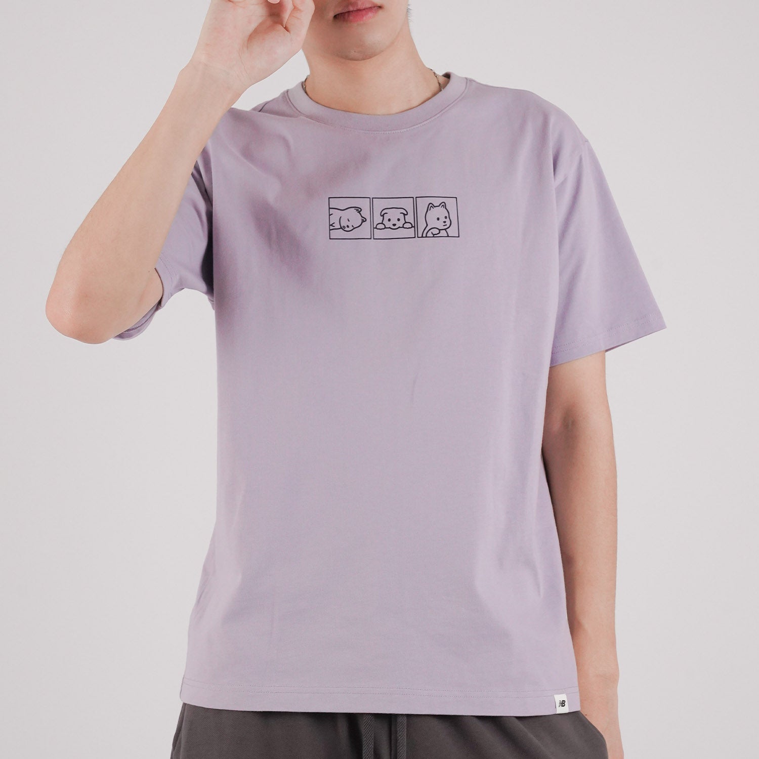 New Balance x Noritake Classic Tee Asia Sizing 'Lilac' AMT12389-SG6
