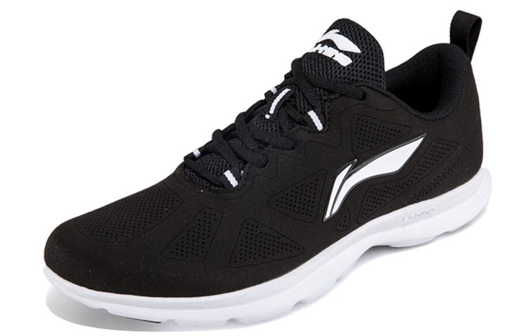 Li-Ning Lightweight Running Shoes 'Black White' ARBN245-5