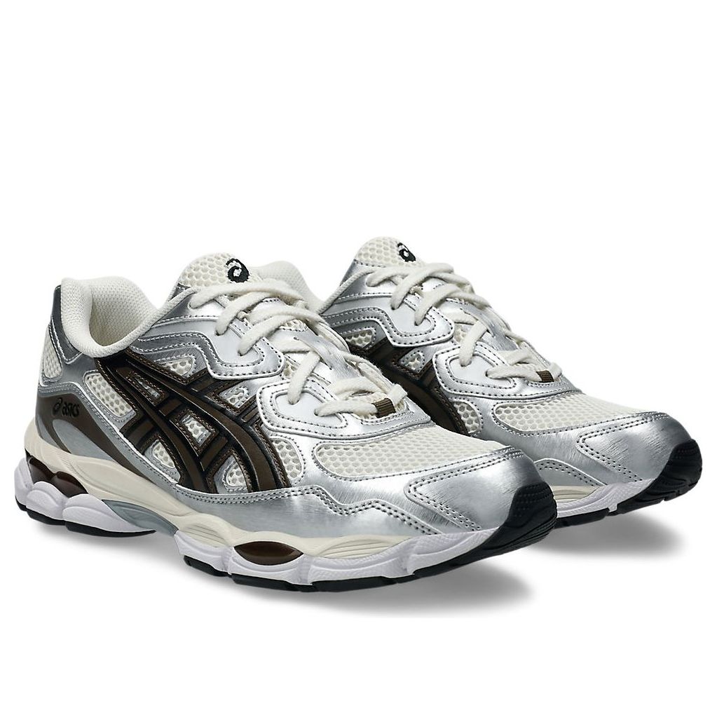 ASICS Gel-NYC 'White Brown Silver' 1203A803-100
