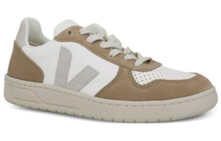 Veja V-10 Chromfree Low-Top Sneakers 'White Natural Beige' VX0503298