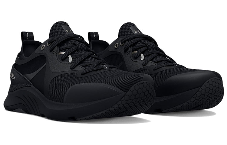 (WMNS) Under Armour HOVR Omnia Metallic 'Black Metallic Warm Silver' 3025833-001