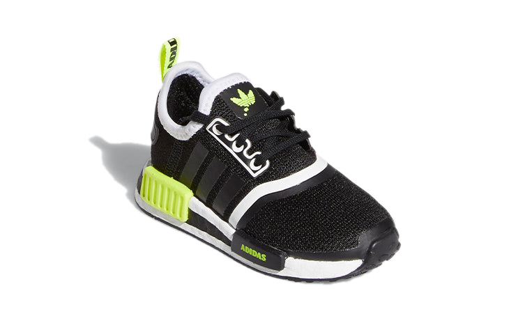 (TD) adidas NMD_R1 Infant 'Black Solar Yellow' GY4974