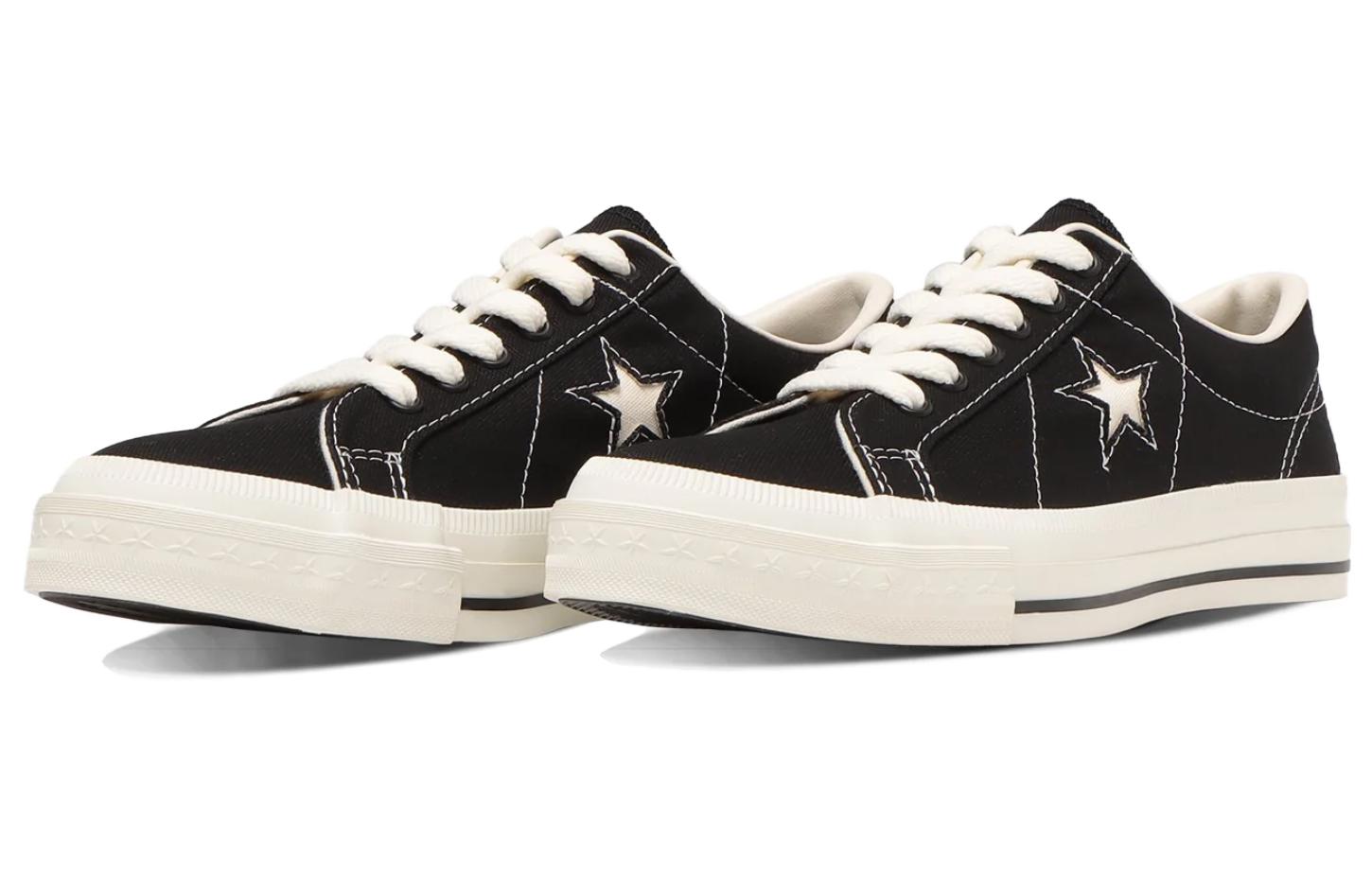 Converse One Star Made in Japan Vintage Canvas 'Black' 35200520