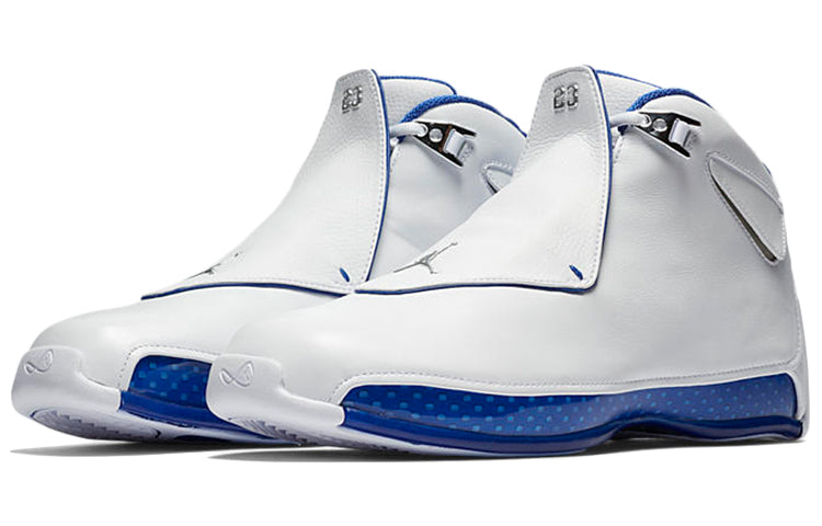 Air Jordan 18 Retro 'White Sport Royal' 2018 AA2494-106