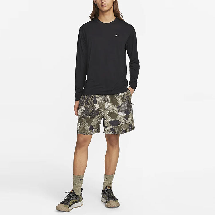 Nike ACG Long Sleeve Goat Rocks T-Shirt 'Black' DO9269-015