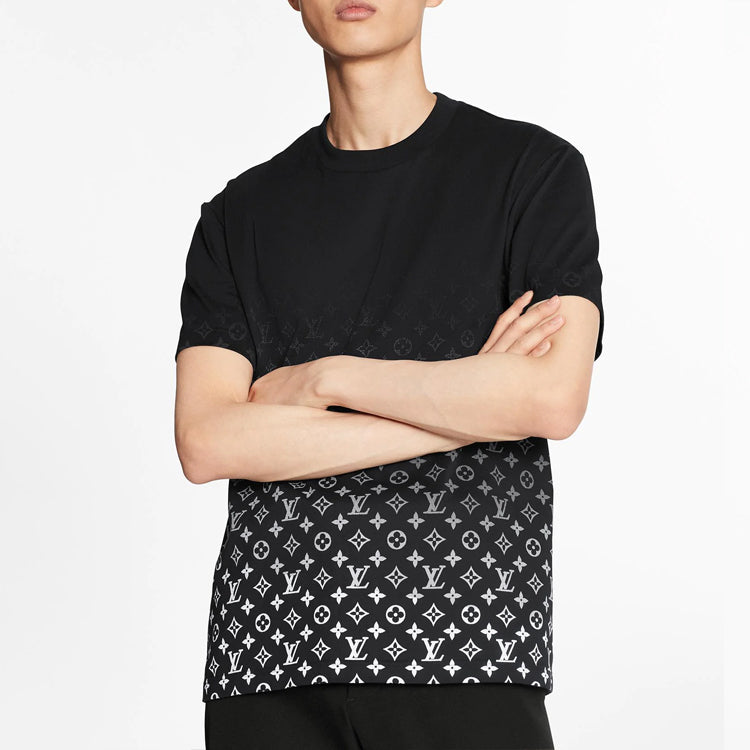 LOUIS VUITTON LV Monogram Gradient For Men Black 1A89Z0