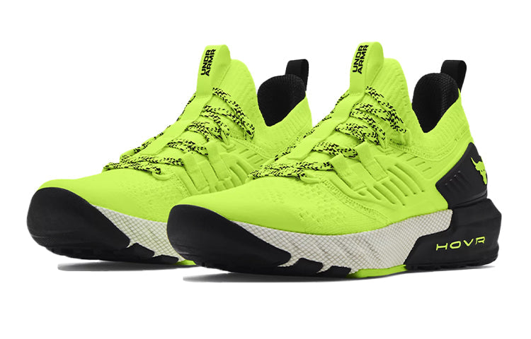 (GS) Under Armour Project Rock 3 'High-Vis Yellow Black' 3023270-306