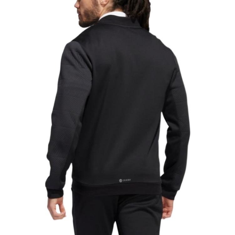 adidas zipped jacket 'Black' HN5927
