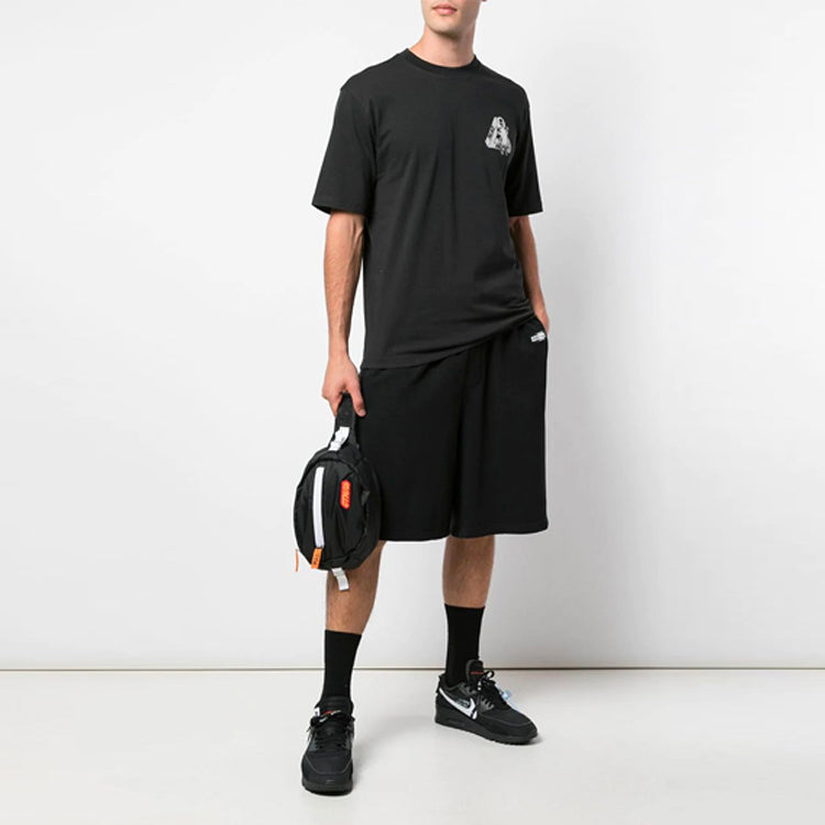 PALACE U Figure Black Back Printing Short Sleeve Unisex P17TS104