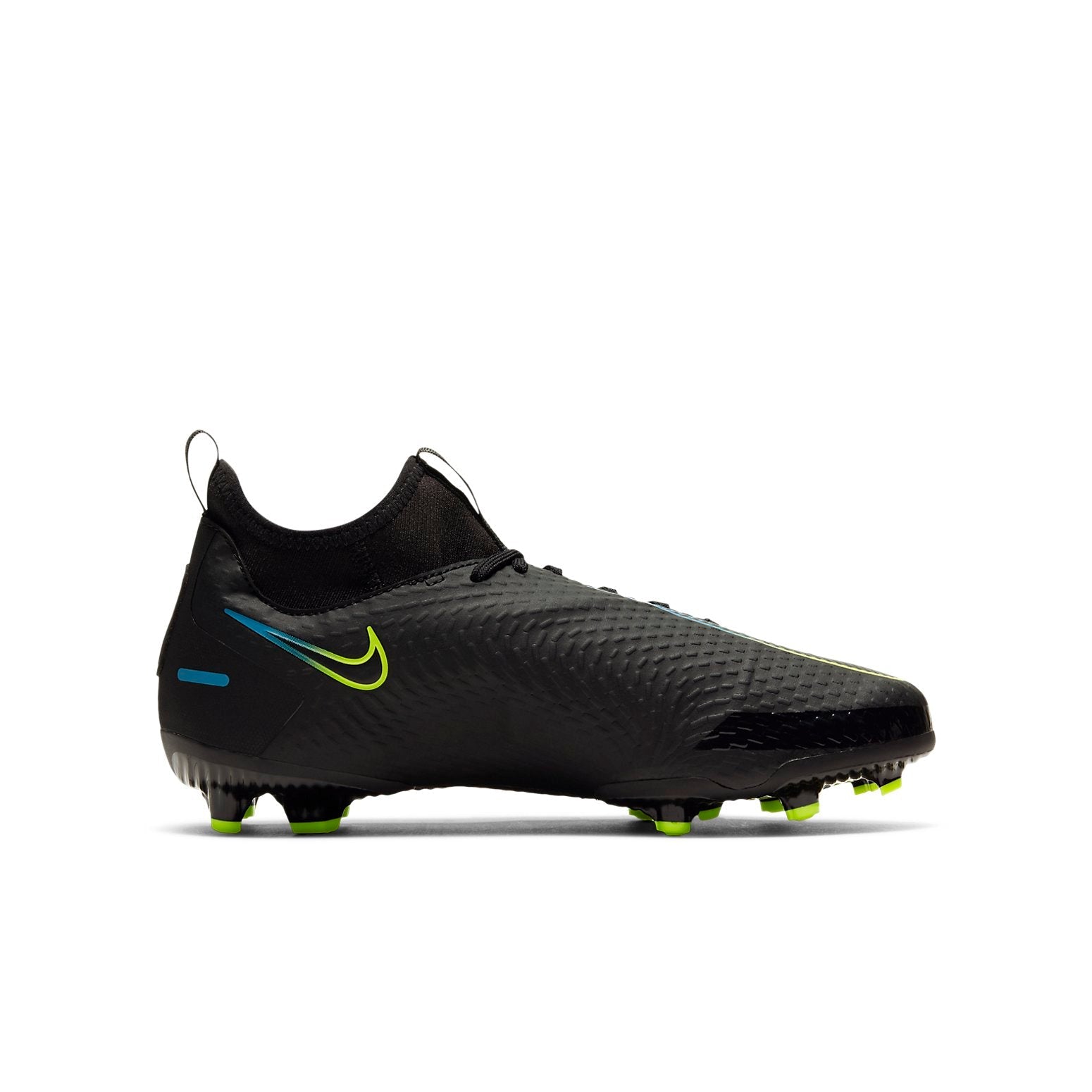 (GS) Nike Phantom GT Academy DF FG MG 'Black Yellow' CW6694-090