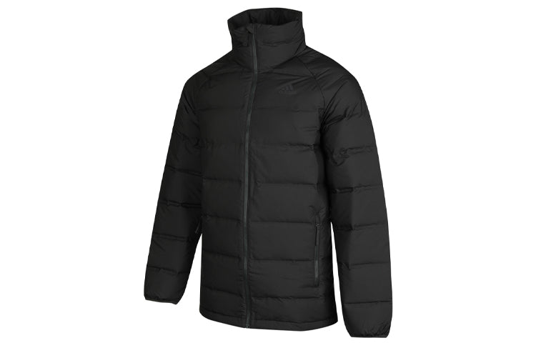 adidas Helionic Mid J Sports Stay Warm Down Jacket Brown FT2529