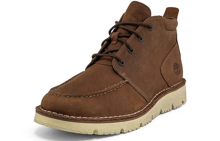 Timberland Westmore Moc Toe Chukka Wide Fit Boot 'Medium Brown Full Grain' A2GQFW