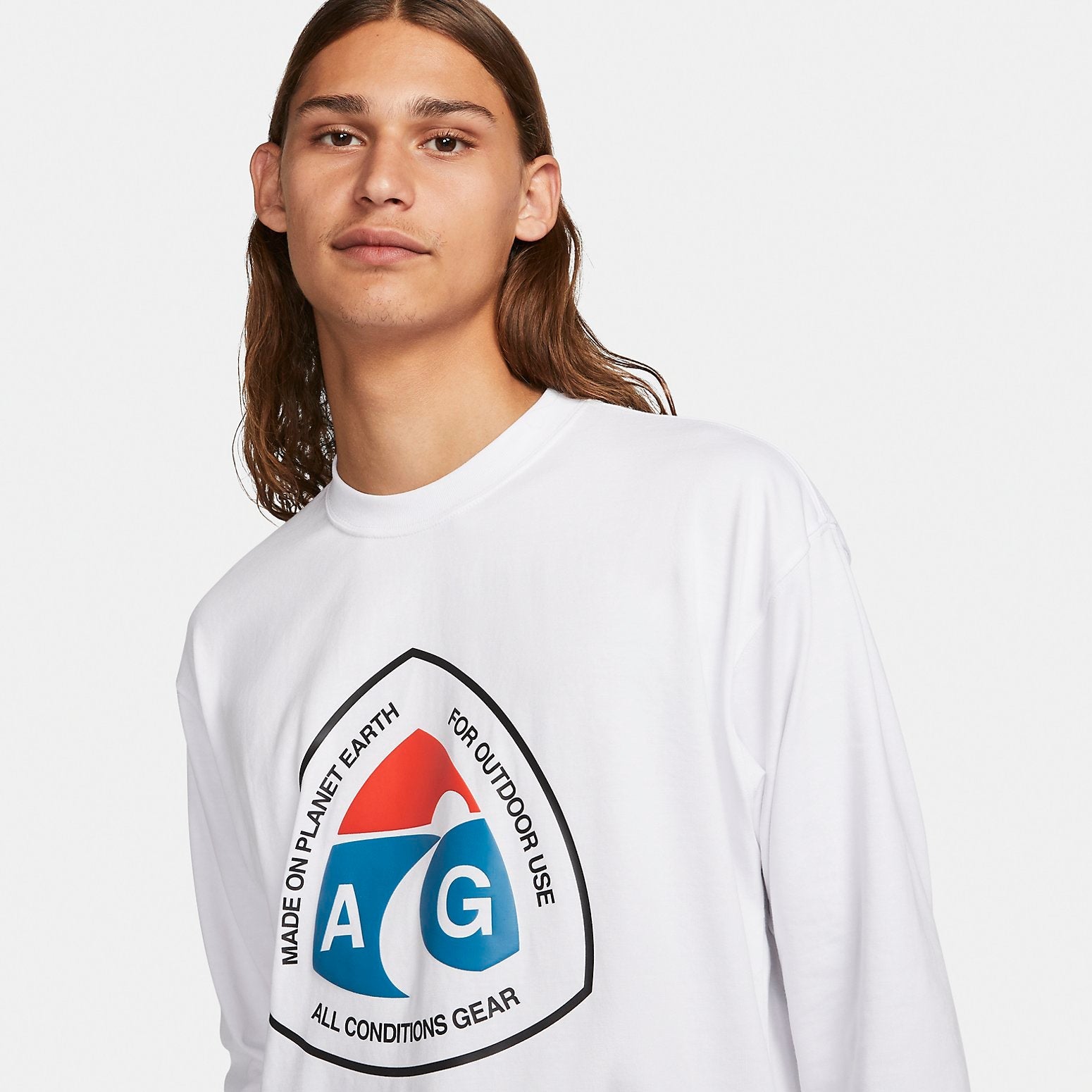 Nike ACG Outdoor Sign Long-Sleeve Shirt 'White' DX9450-100