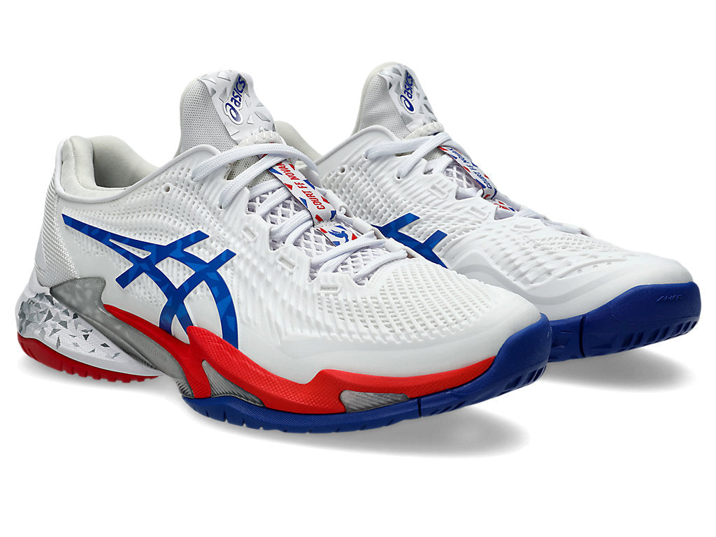 ASICS Court FF 3 Novak 'White Blue Red' 1041A480-100