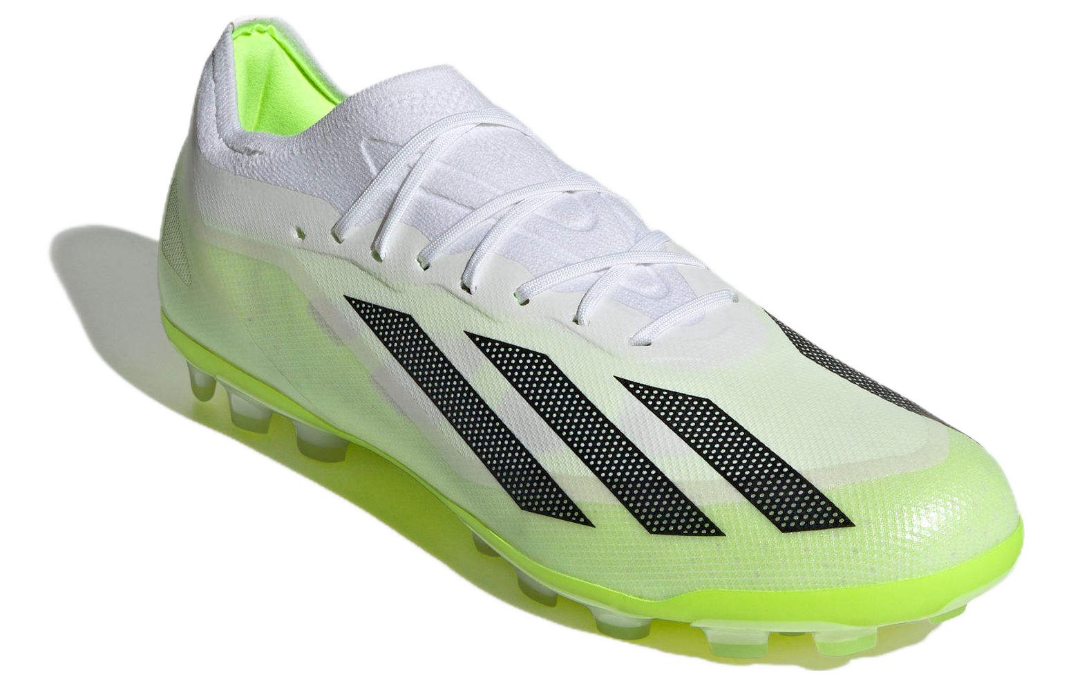 adidas X Crazyfast.1 AG 'Cloud White Solar Green' IF0161