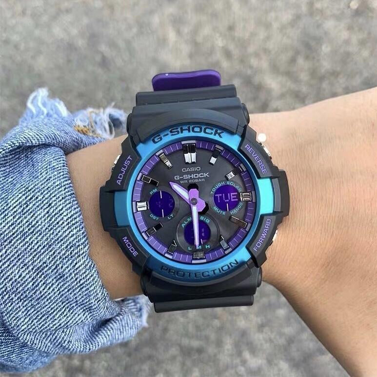 CASIO G-Shock Analog-Digital 'Black Blue' GAS-100BL-1A