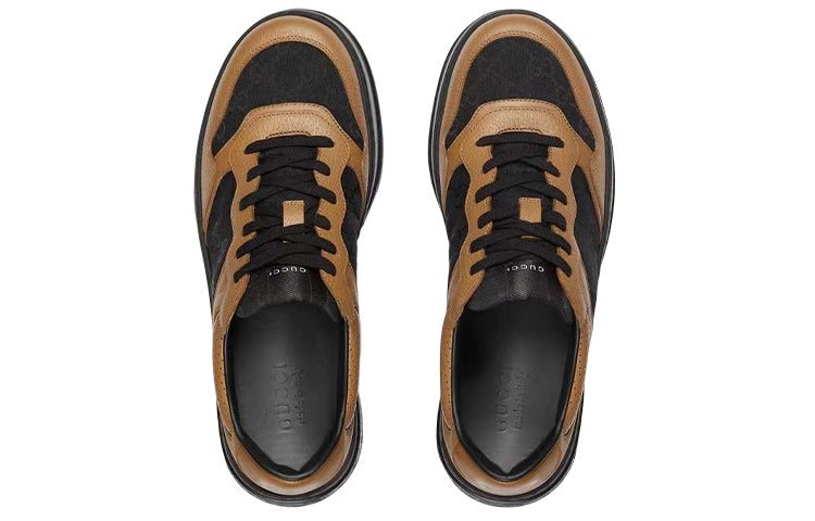 Gucci Lace Up Sneaker 'GG Embossed - Camel' 669582-AABNM-9770