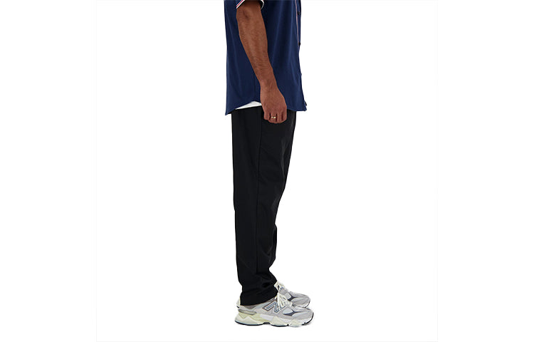 New Balance Icon Twill Tapered Pants Asia Sizing 'Black' AMP41575-BK