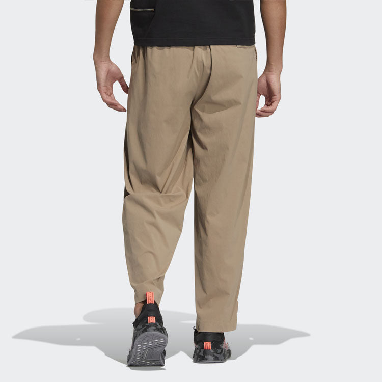 Men's adidas Casual Athletics Sports Pants/Trousers/Joggers Brown HS8616