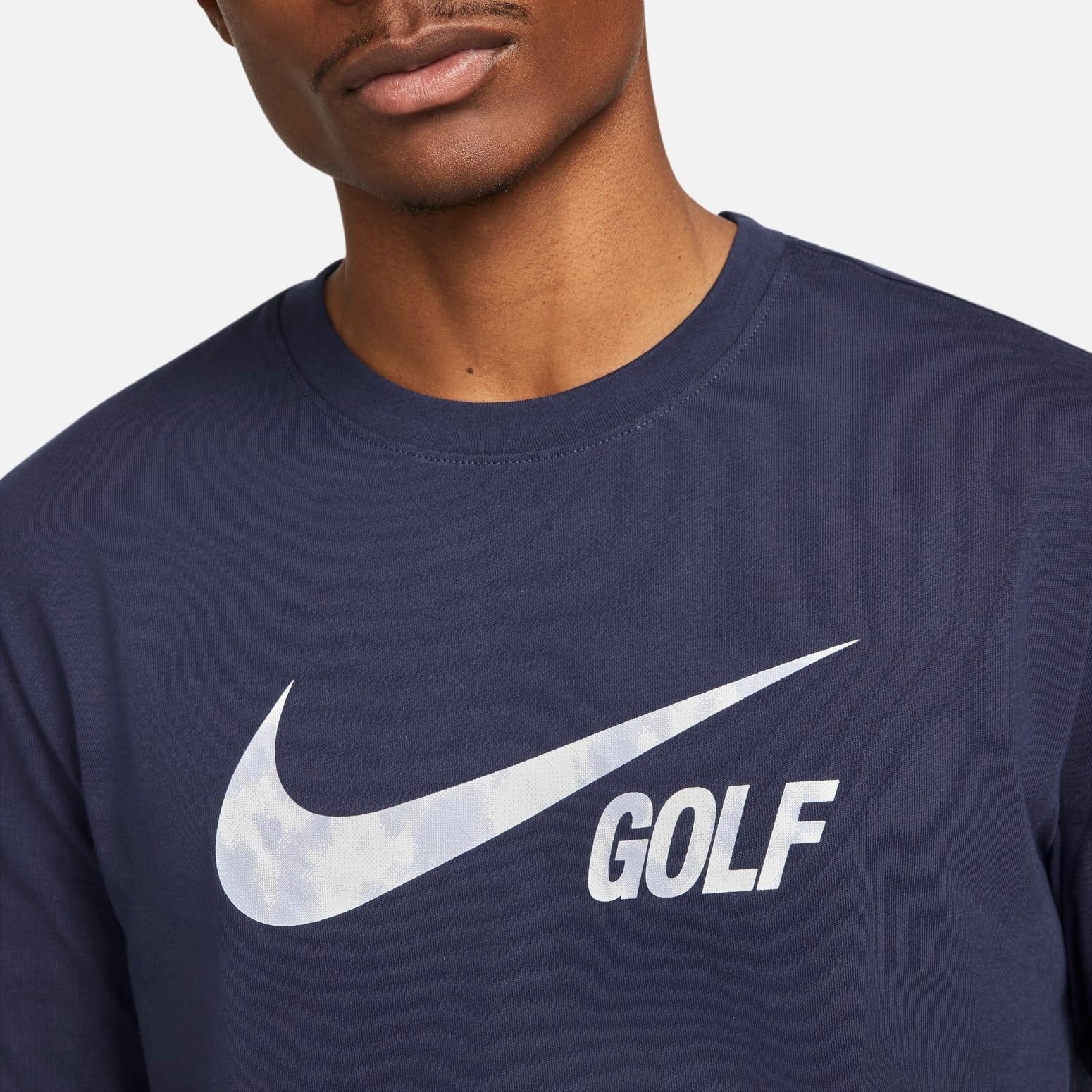 Nike Swoosh Golf T-shirt 'Navy' FD0035-410