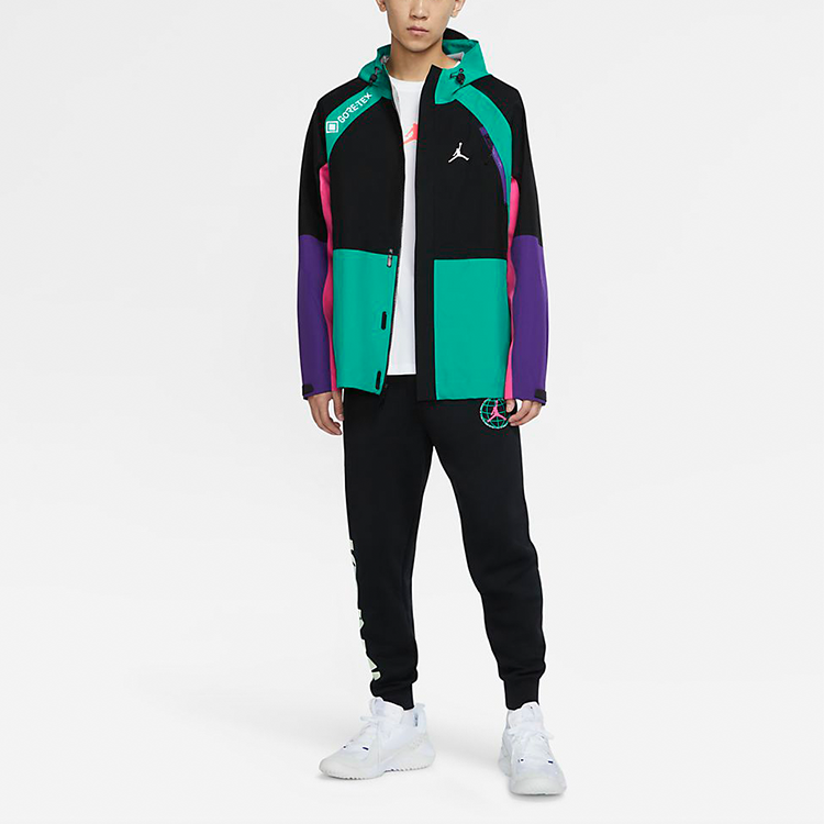 Air Jordan Winter Utility Gore-tex Casual Sports Hooded Jacket Black CT3339-010