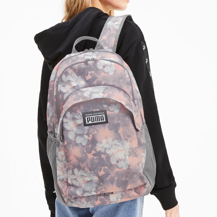 (WMNS) PUMA Academy Backpack 'Pink Grey' 077301-06