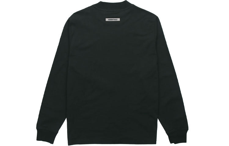 Fear of God Essentials FW20 Long Sleeve Logo Tee 'Black' FOG-FW20-244