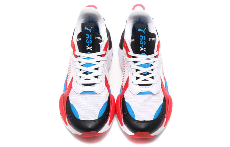 PUMA Rs-X Lights Running Shoes White/Red/Blue 371781-01